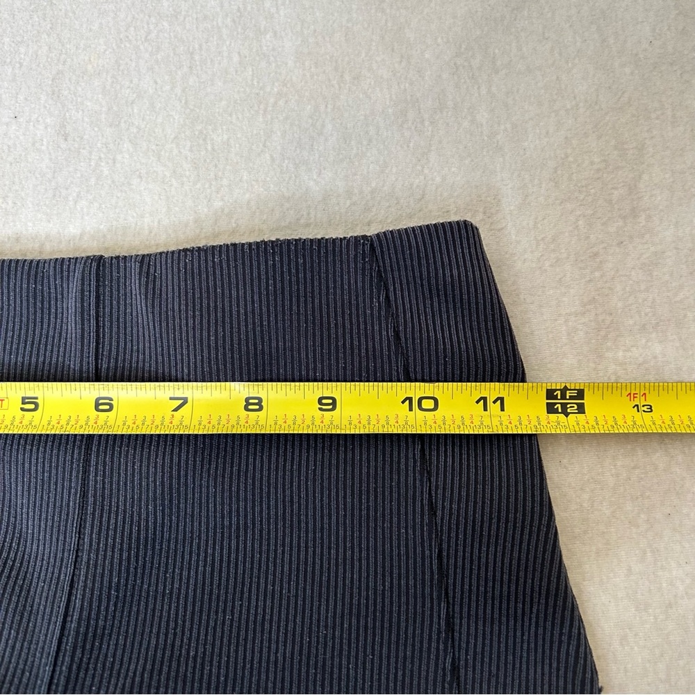 Lululemon Brushed Softstreme Ribbed zip‎ flared pant 32.5” black size 0 - Picture 10 of 12